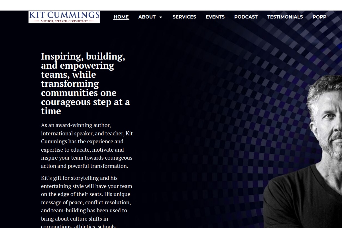 Kit Cummings website preview