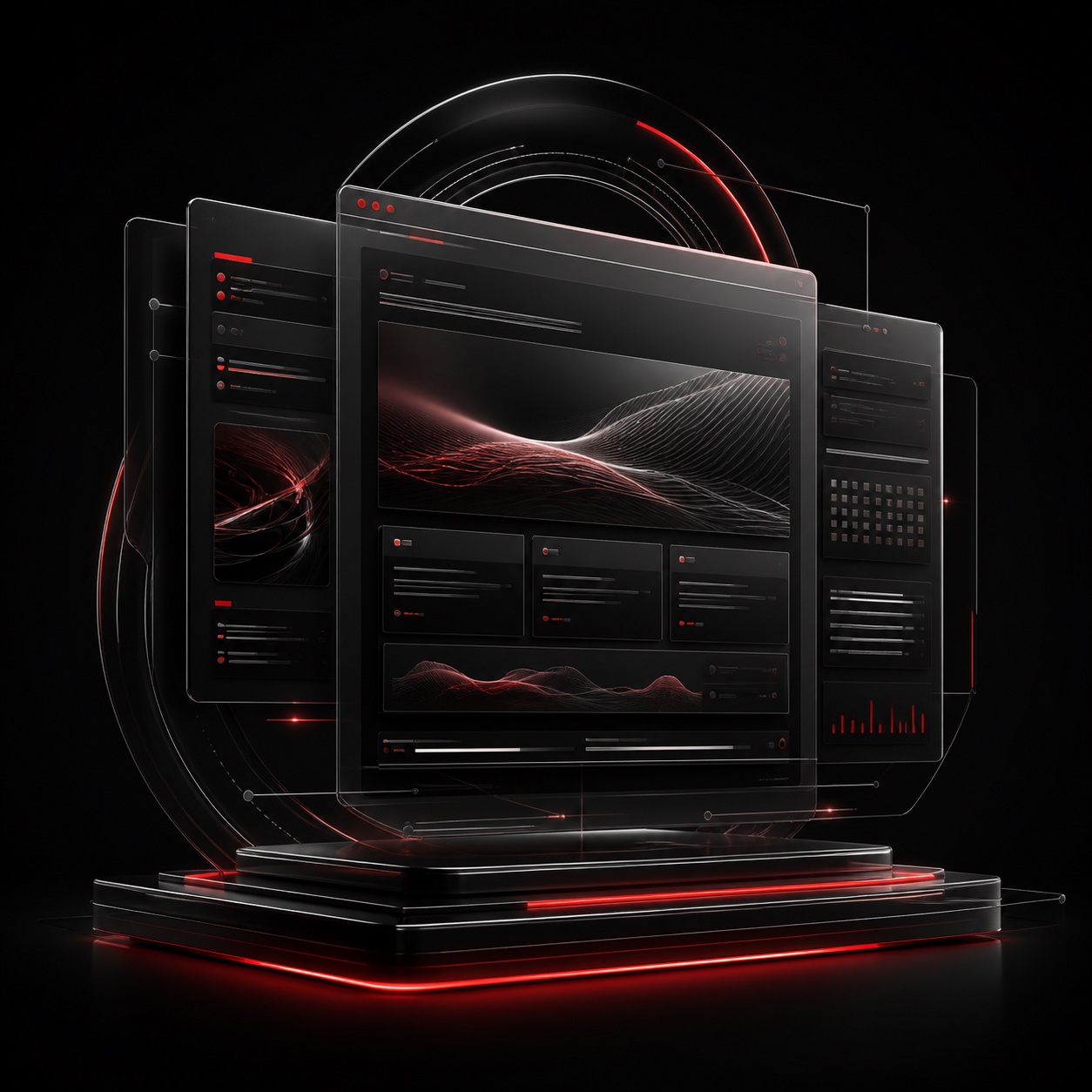 Modern website interface and development system